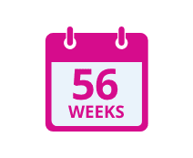 56 weeks